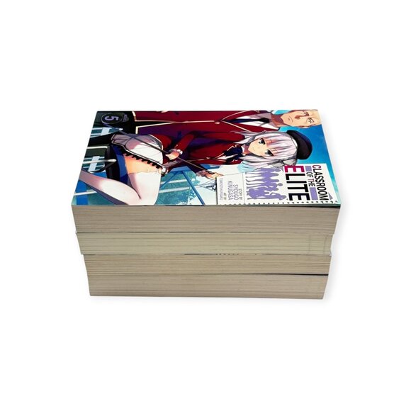 Classroom of the Elite Manga Light Novels Lot 4 1, 5, 6 & 7.5 PB Syougo Kinugasa - Picture 8 of 11